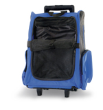 Backpack - mochila com rodas - azul
