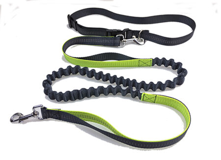Guia de Cintura sem poxete para caminhada/corrida  com cães